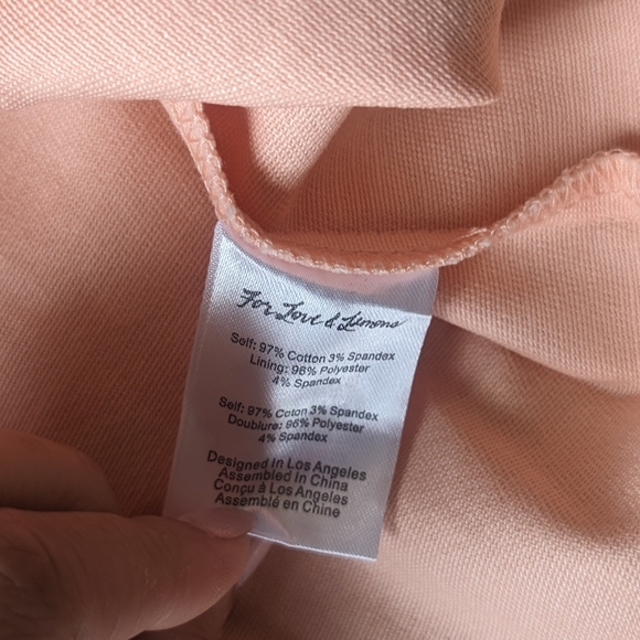 For Love & Lemons Peach Monika Hook Front Dress - Picture 14 of 15